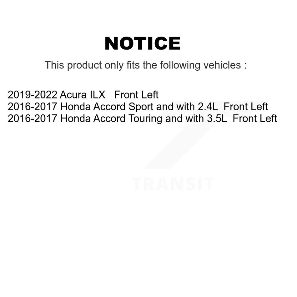 Front Left (Driver Side) Disc Brake Caliper SLC-19B7450 For Honda Accord Acura ILX