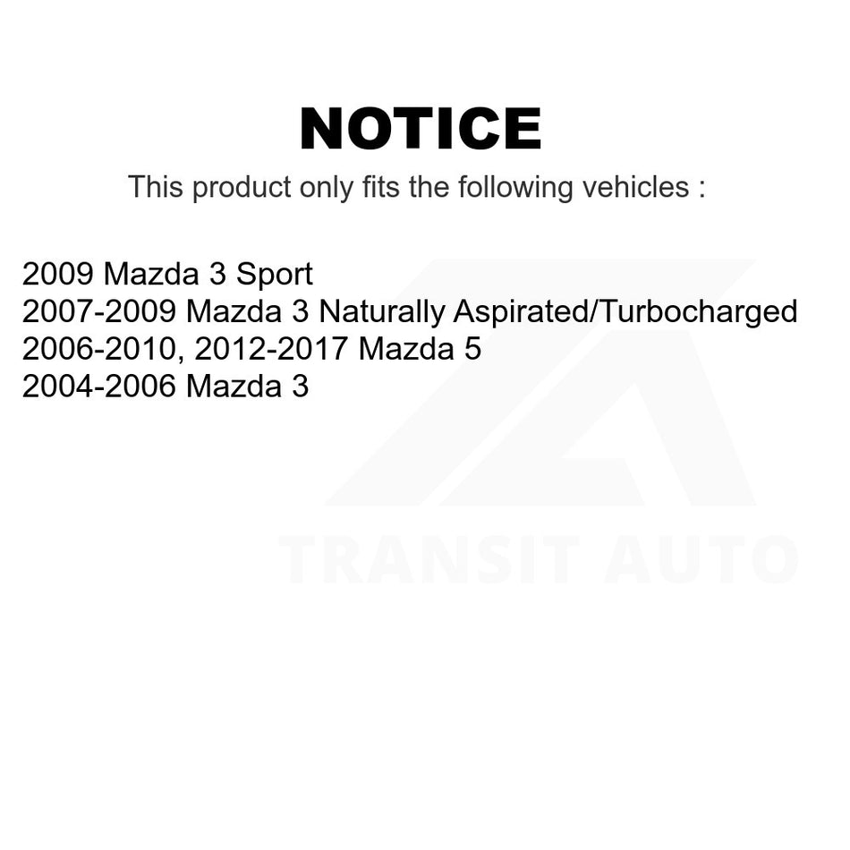 Front Left Lower Suspension Control Arm Ball Joint Assembly TOR-CK620041 For Mazda 3 5 Sport