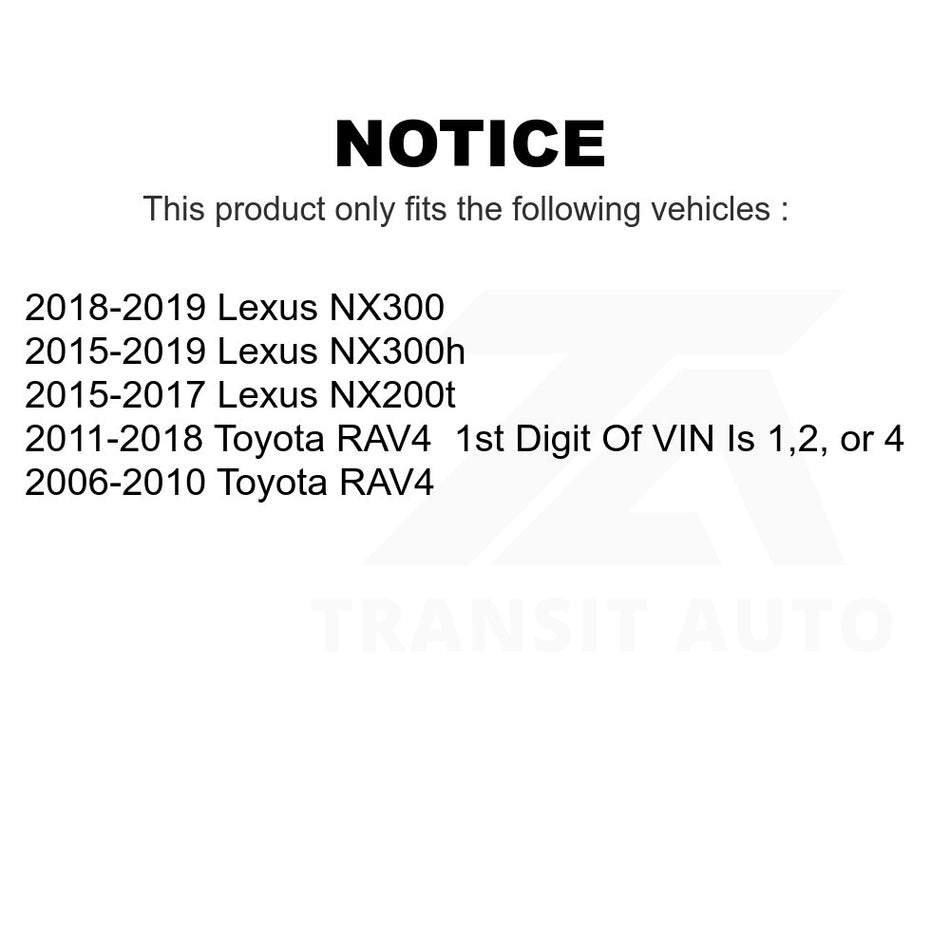 Rear Lower Forward Suspension Control Arm Ball Joint Assembly TOR-CK621848 For Toyota RAV4 Lexus NX200t NX300 NX300h
