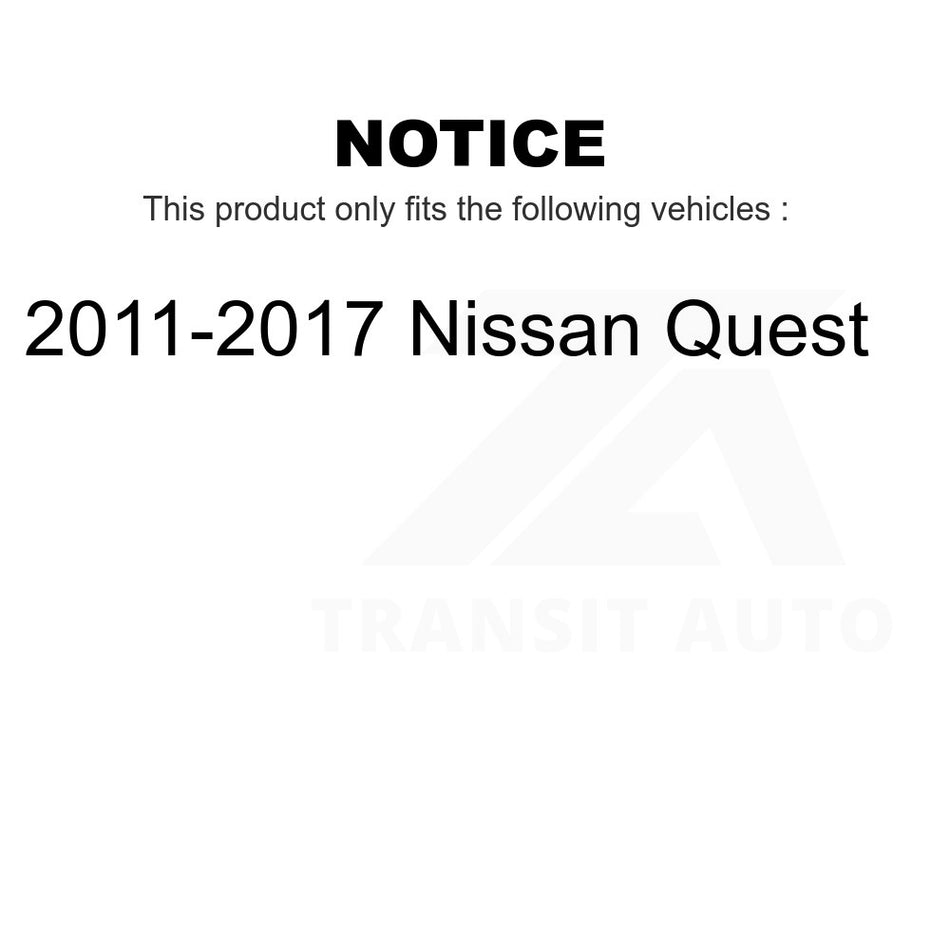 Left Outer Steering Tie Rod End TOR-ES801268 For 2011-2017 Nissan Quest