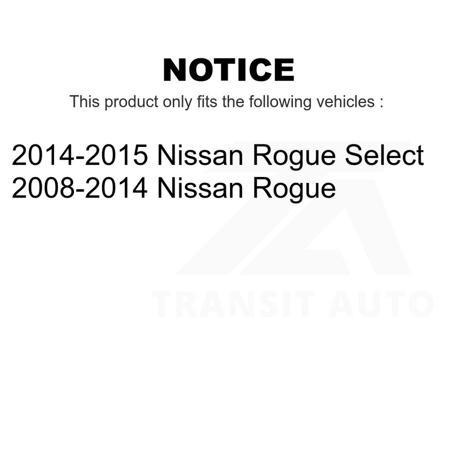 Front Inner Steering Tie Rod End TOR-EV800550 For Nissan Rogue Select
