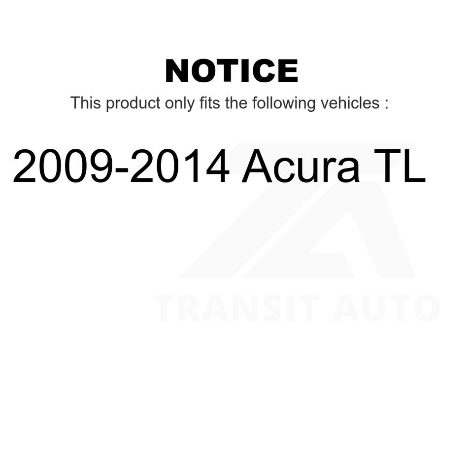 Front Inner Steering Tie Rod End TOR-EV800581 For 2009-2014 Acura TL