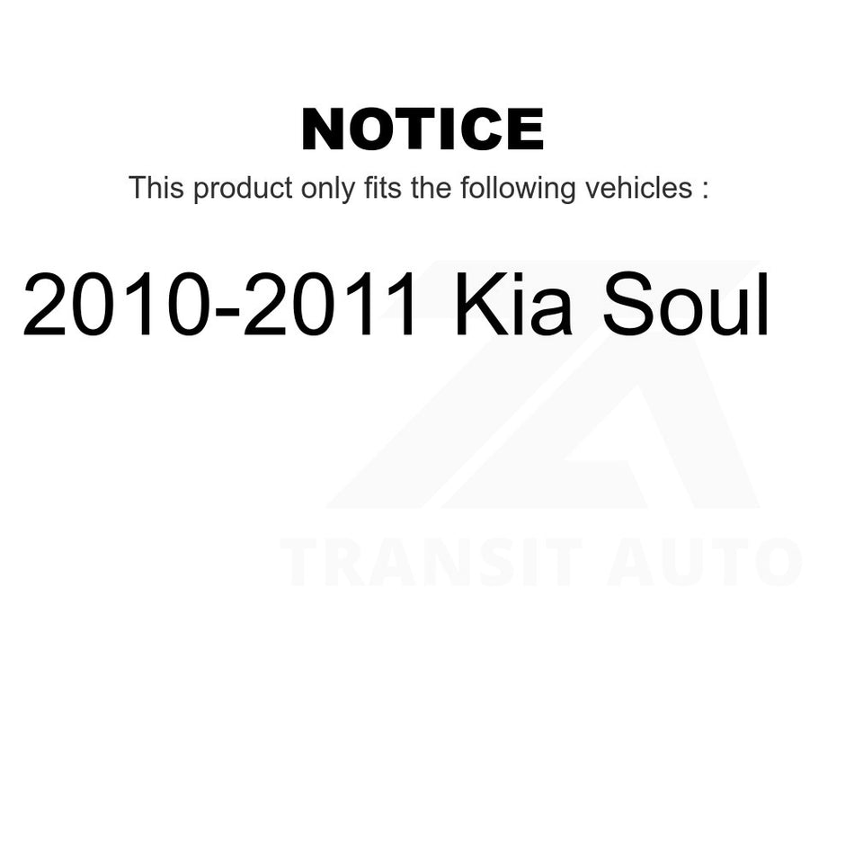 Front Inner Steering Tie Rod End TOR-EV800843 For 2010-2011 Kia Soul