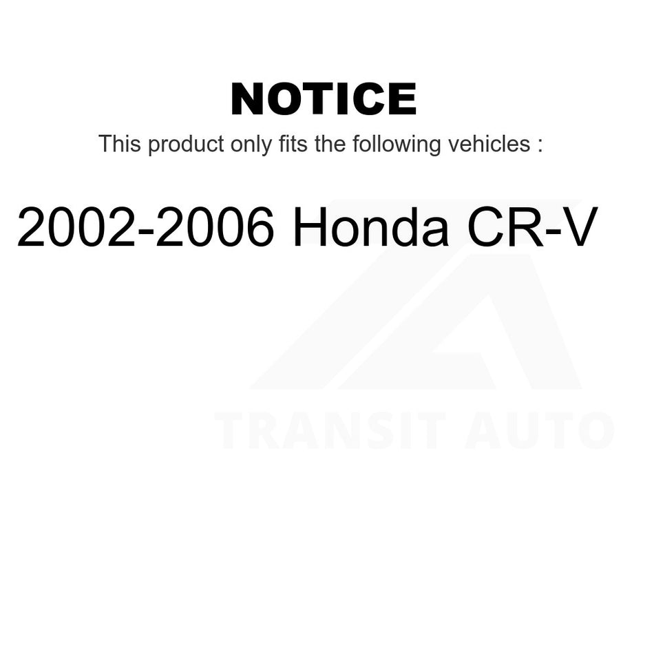 Front Inner Steering Tie Rod End TOR-EV80383 For 2002-2006 Honda CR-V