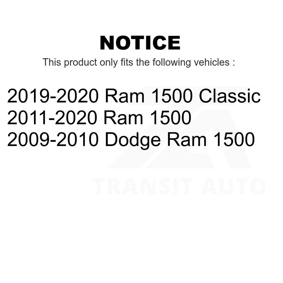 Rear Suspension Stabilizer Bar Link Kit TOR-K750396 For Ram 1500 Dodge Classic