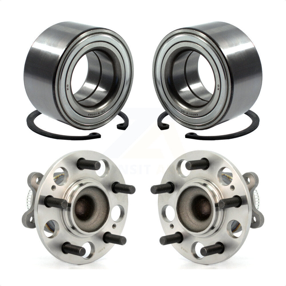 Set Of 2 Front Wheel Bearing Hub Assemblies For Hyundai Elantra 2017-2023 (5-Bolt)