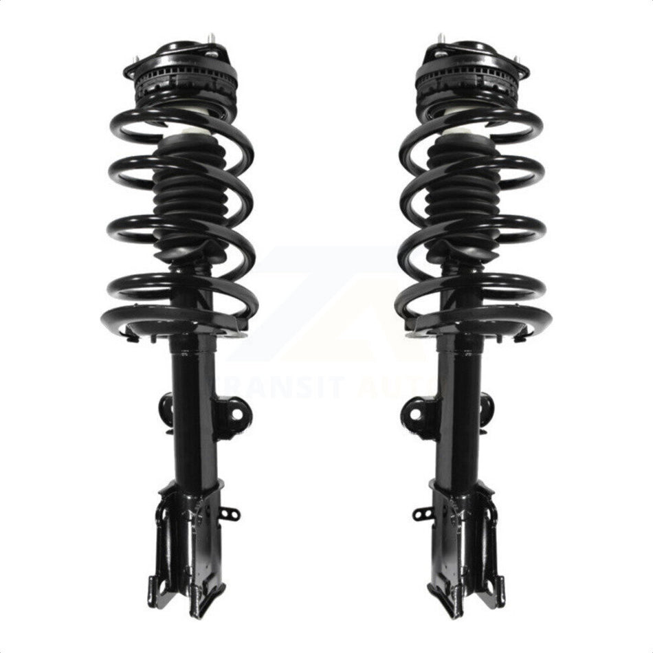 Front Complete Shocks Strut Coil Spring Assembly Pair For Dodge Grand Caravan Chrysler Town & Country Volkswagen Routan Ram C/V EXCLUDES MODELS WITH NIVOMAT REAR SUSPENSION K78A-100064 by Transit Auto