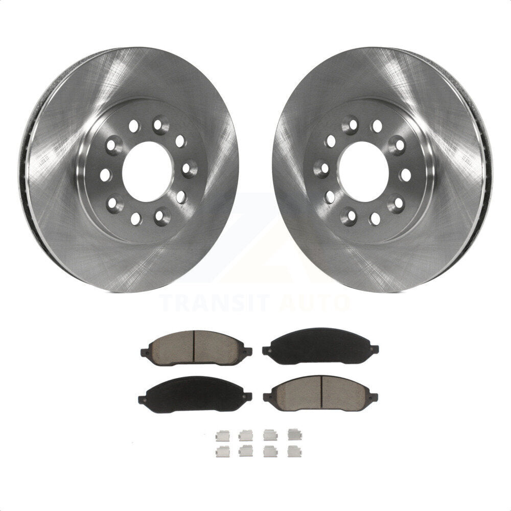 Front Disc Brake Rotors And Ceramic Pads Kit For 2004-2007 Ford Freestar  Mercury Monterey K8C-100105