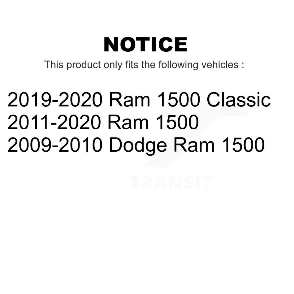 Rear Suspension Stabilizer Bar Link Pair For Ram 1500 Dodge Classic KTR-100978