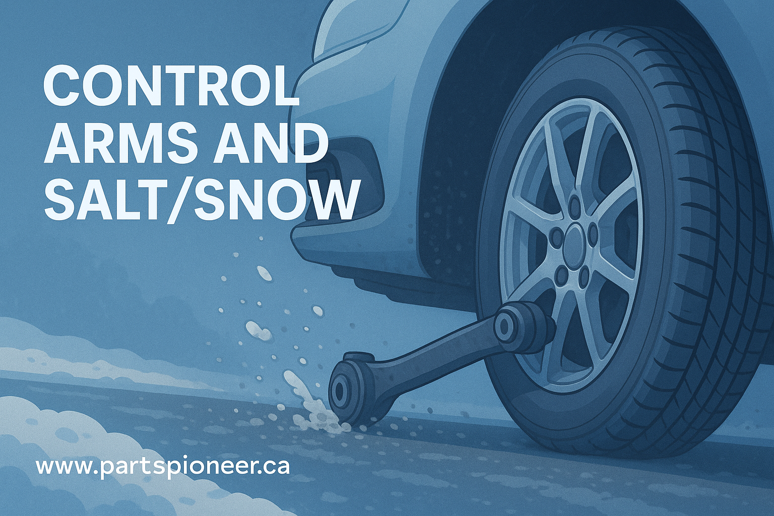 How Salt and Slush Damage Your Control Arms — and How to Prevent It