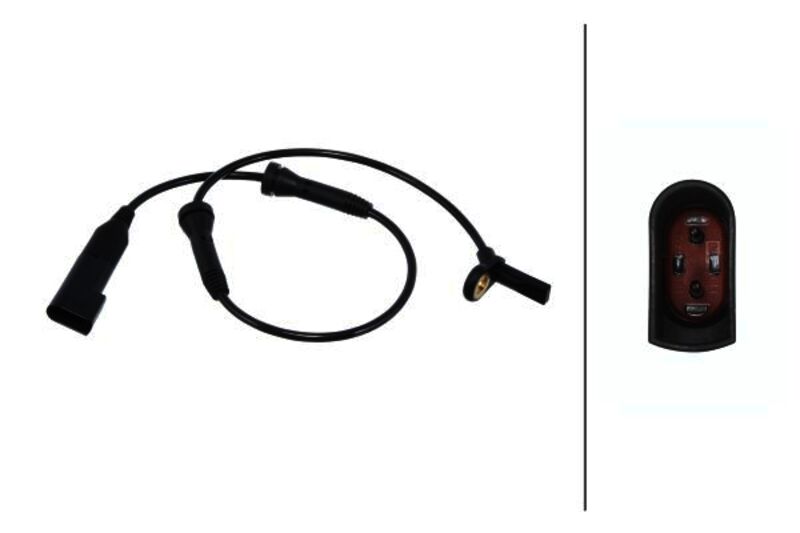 HELLA ABS Wheel Speed Sensor - 009106681