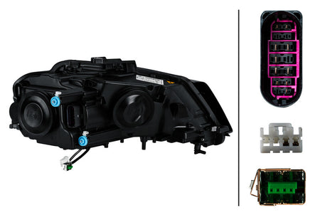 HELLA Headlight Assembly - 009648391
