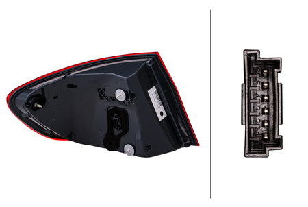 HELLA Tail Light Assembly - 011144341