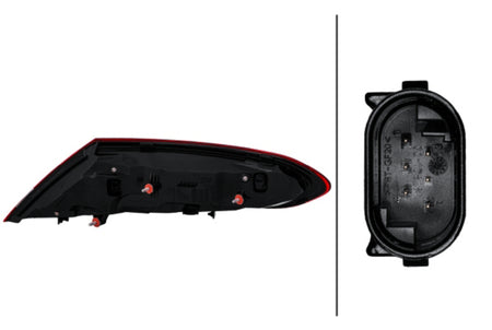 HELLA Tail Light Assembly - 011786311