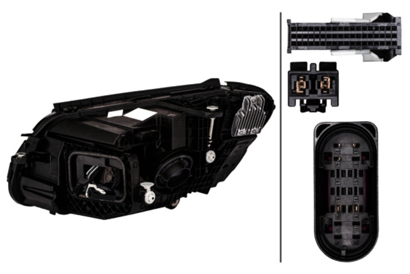 HELLA Headlight Assembly - 013063561
