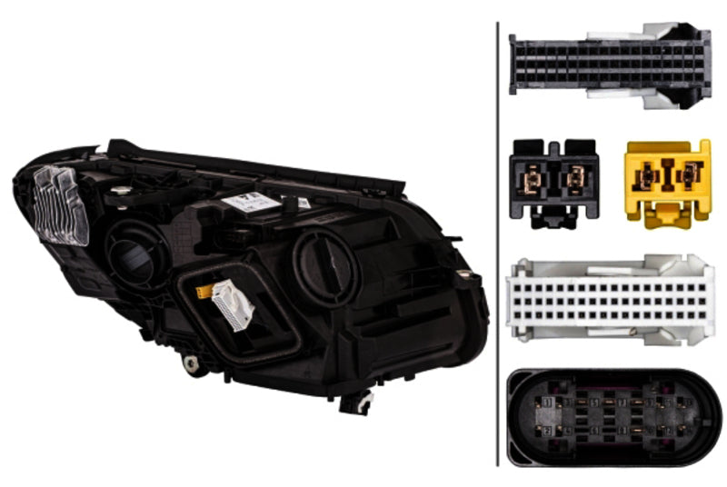 HELLA Headlight Assembly - 013063651
