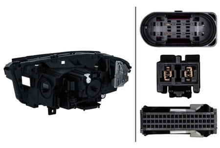 HELLA Headlight Assembly - 013074661