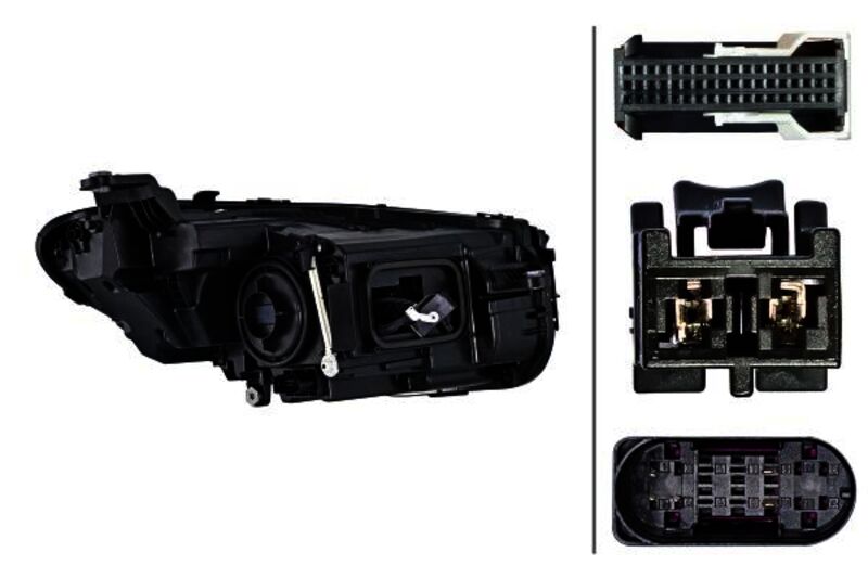 HELLA Headlight Assembly - 015619651