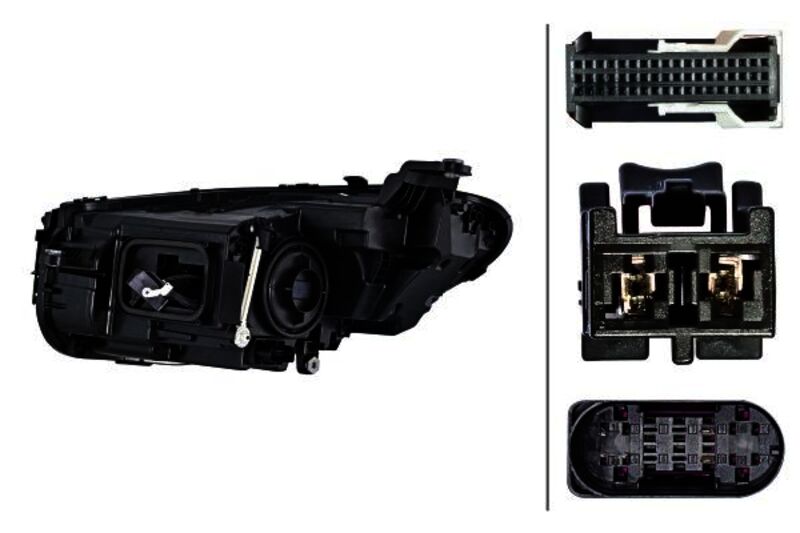 HELLA Headlight Assembly - 015619661
