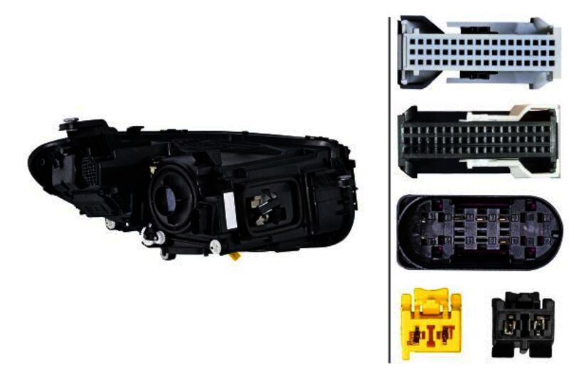 HELLA Headlight Assembly - 015619951