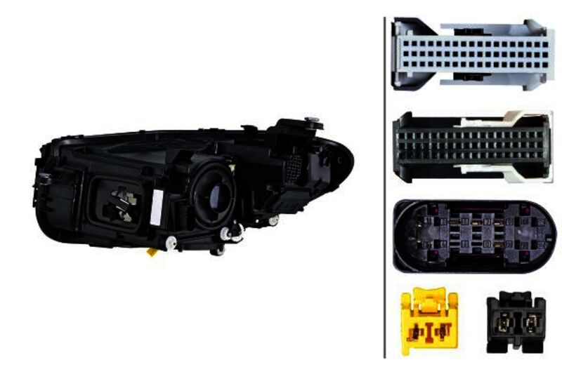 HELLA Headlight Assembly - 015619961