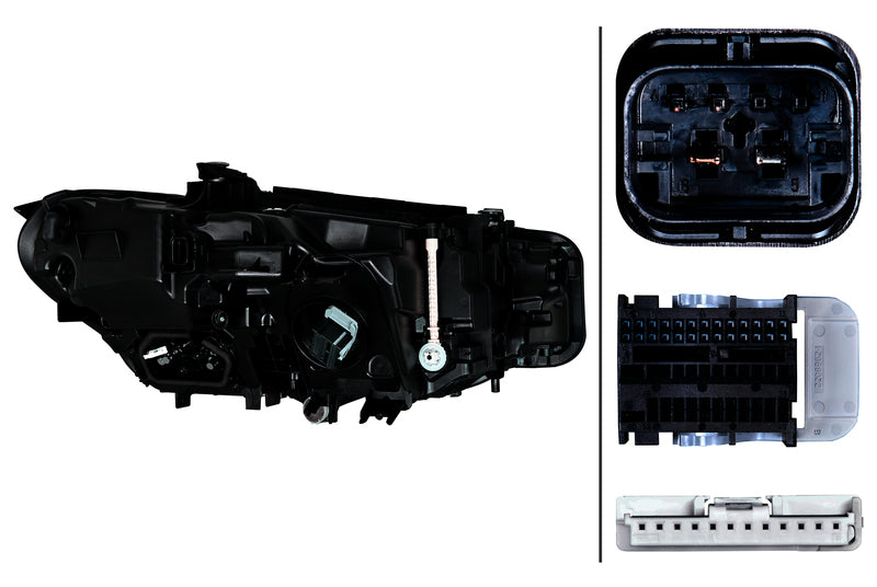 HELLA Headlight Assembly - 016809761