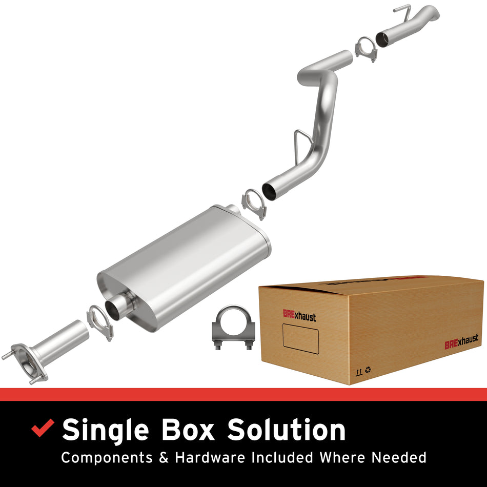 BRExhaust Direct-Fit Exhaust System Kit - 106-0003
