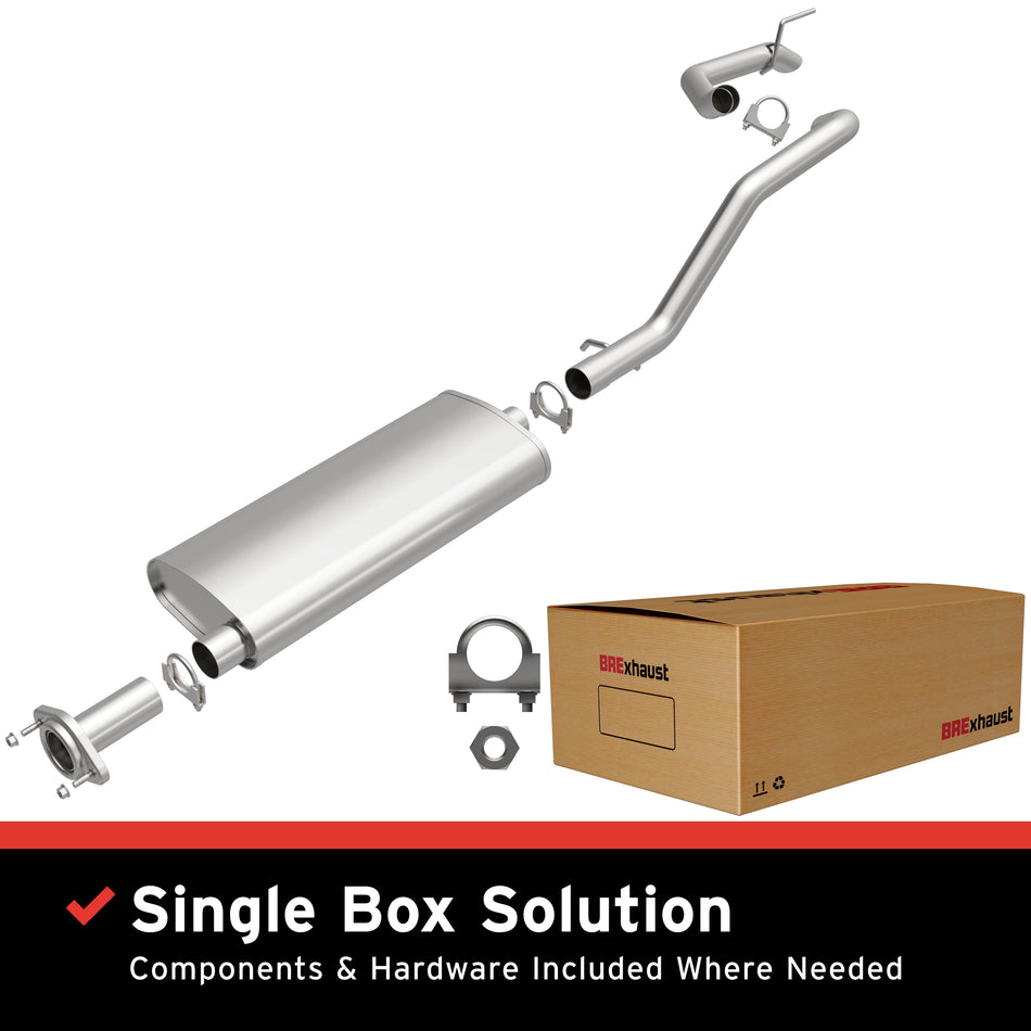 BRExhaust Direct-Fit Exhaust System Kit - 106-0014