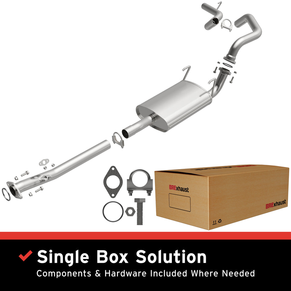 BRExhaust Direct-Fit Exhaust System Kit - 106-0023
