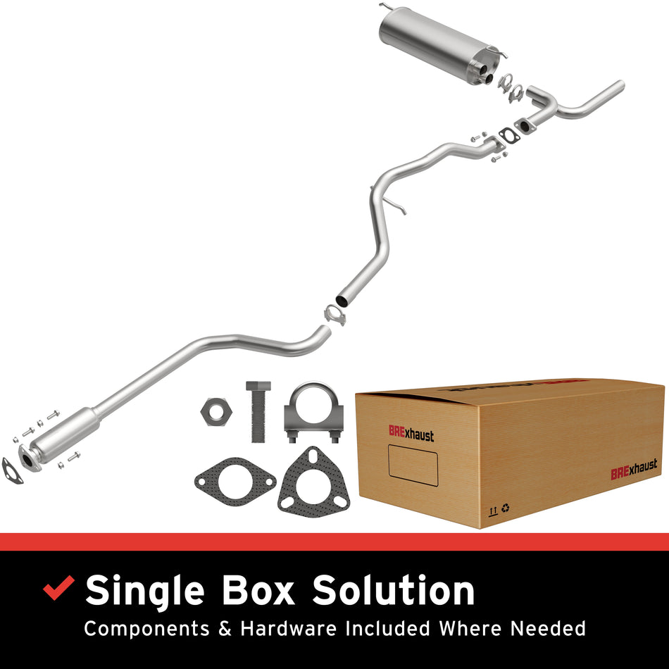 BRExhaust Direct-Fit Exhaust System Kit - 106-0025