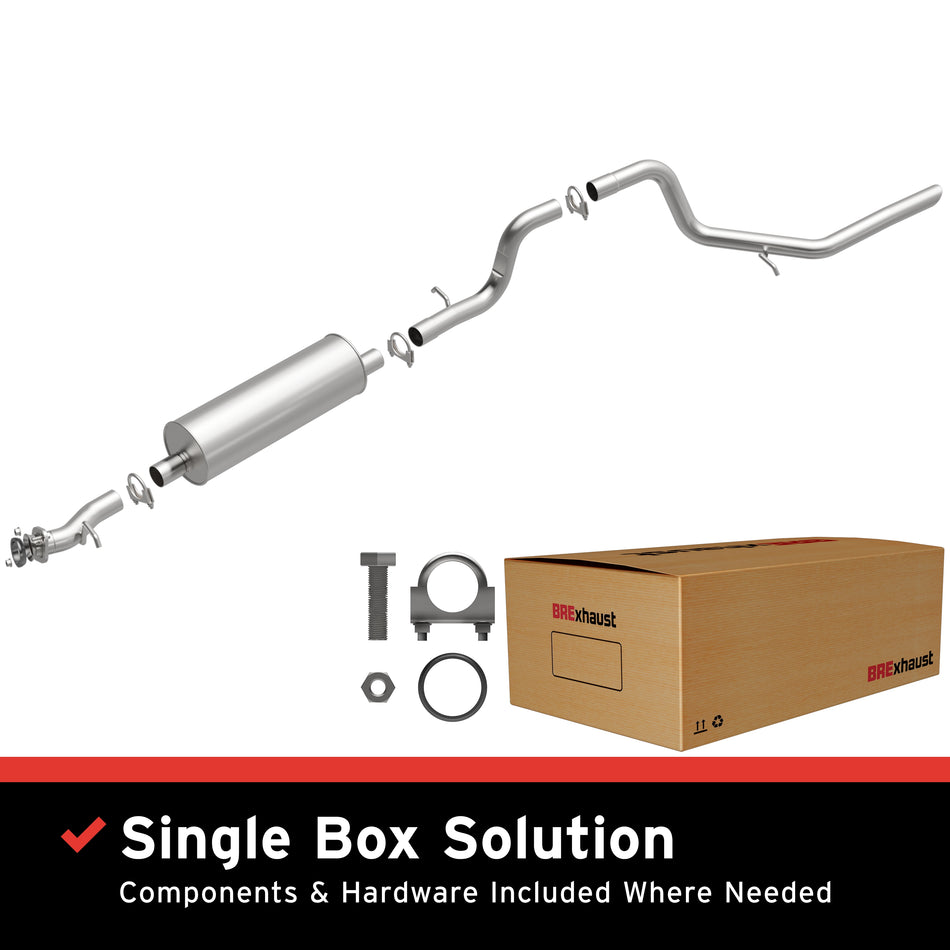 BRExhaust Direct-Fit Exhaust System Kit - 106-0033
