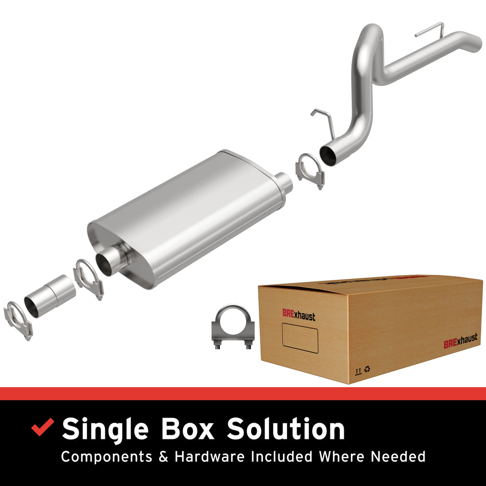 BRExhaust Direct-Fit Exhaust System Kit - 106-0051