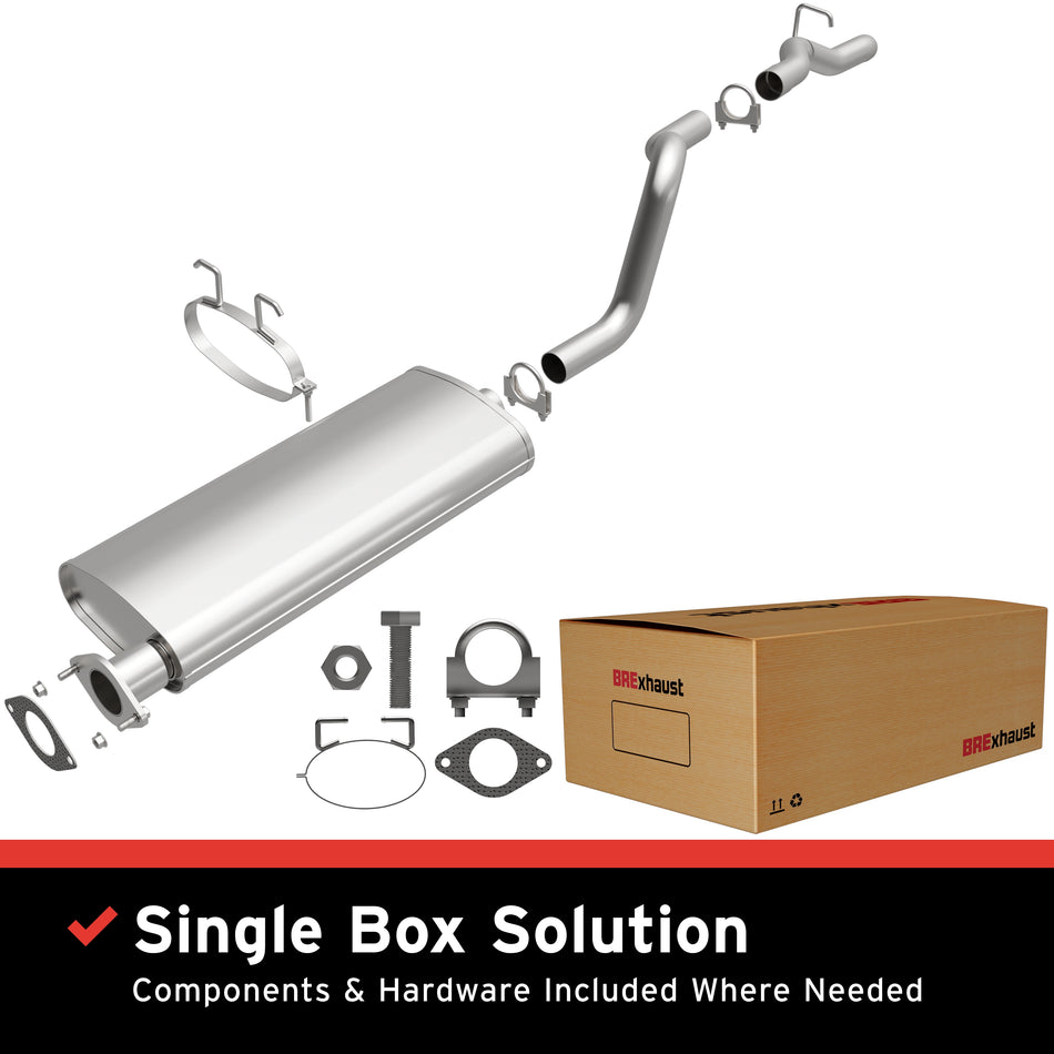 BRExhaust Direct-Fit Exhaust System Kit - 106-0071