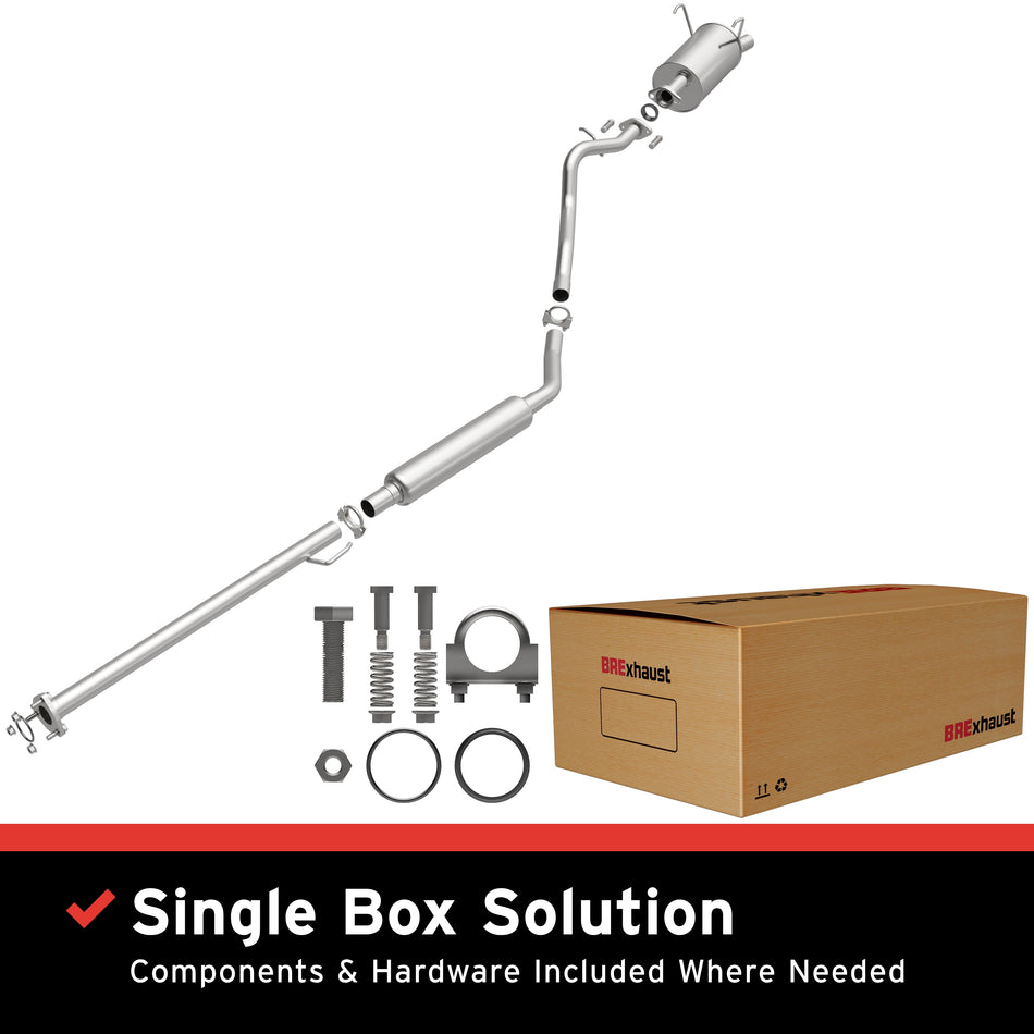 BRExhaust Direct-Fit Exhaust System Kit - 106-0074