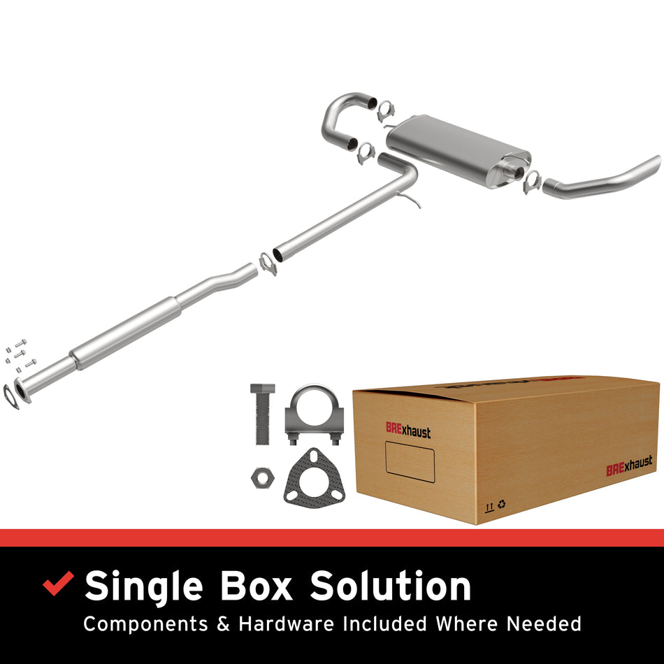 BRExhaust Direct-Fit Exhaust System Kit - 106-0079