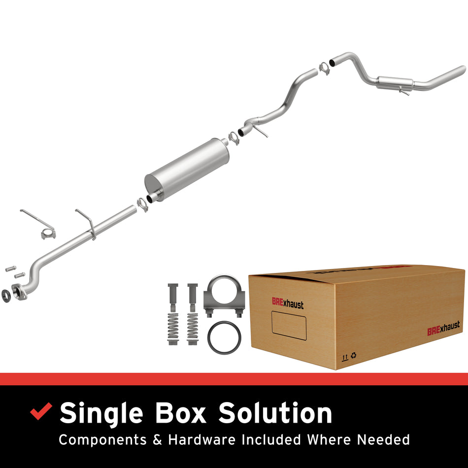 BRExhaust Direct-Fit Exhaust System Kit - 106-0088