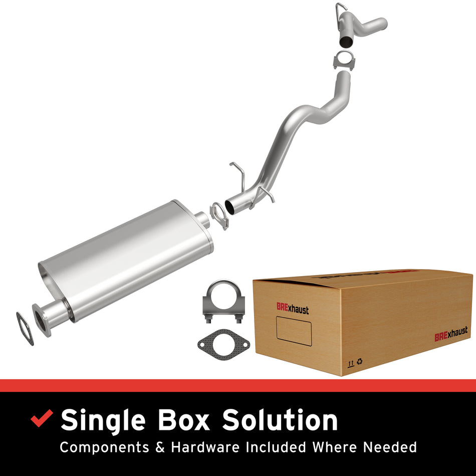BRExhaust Direct-Fit Exhaust System Kit - 106-0091