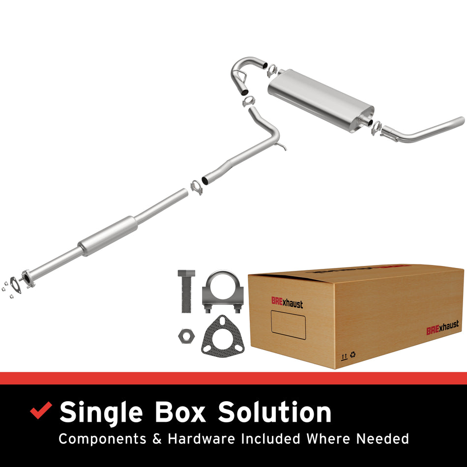 BRExhaust Direct-Fit Exhaust System Kit - 106-0100