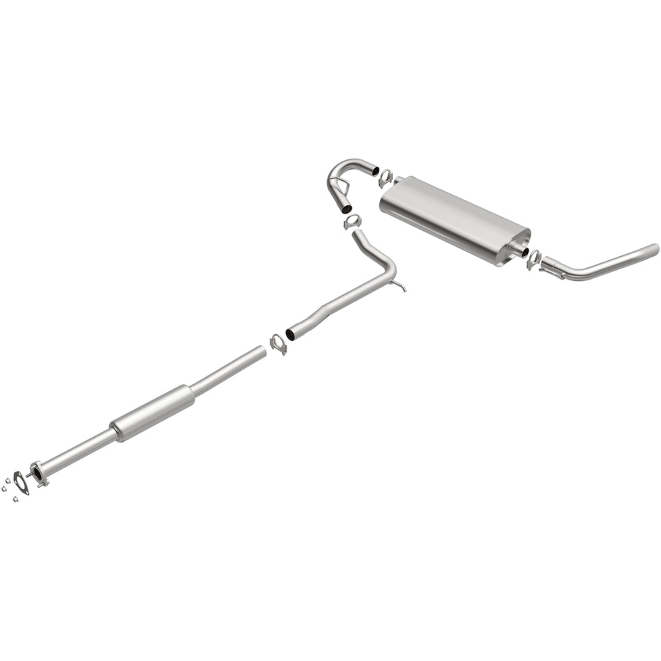 BRExhaust Direct-Fit Exhaust System Kit - 106-0100