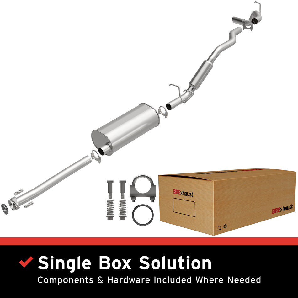 BRExhaust Direct-Fit Exhaust System Kit - 106-0104