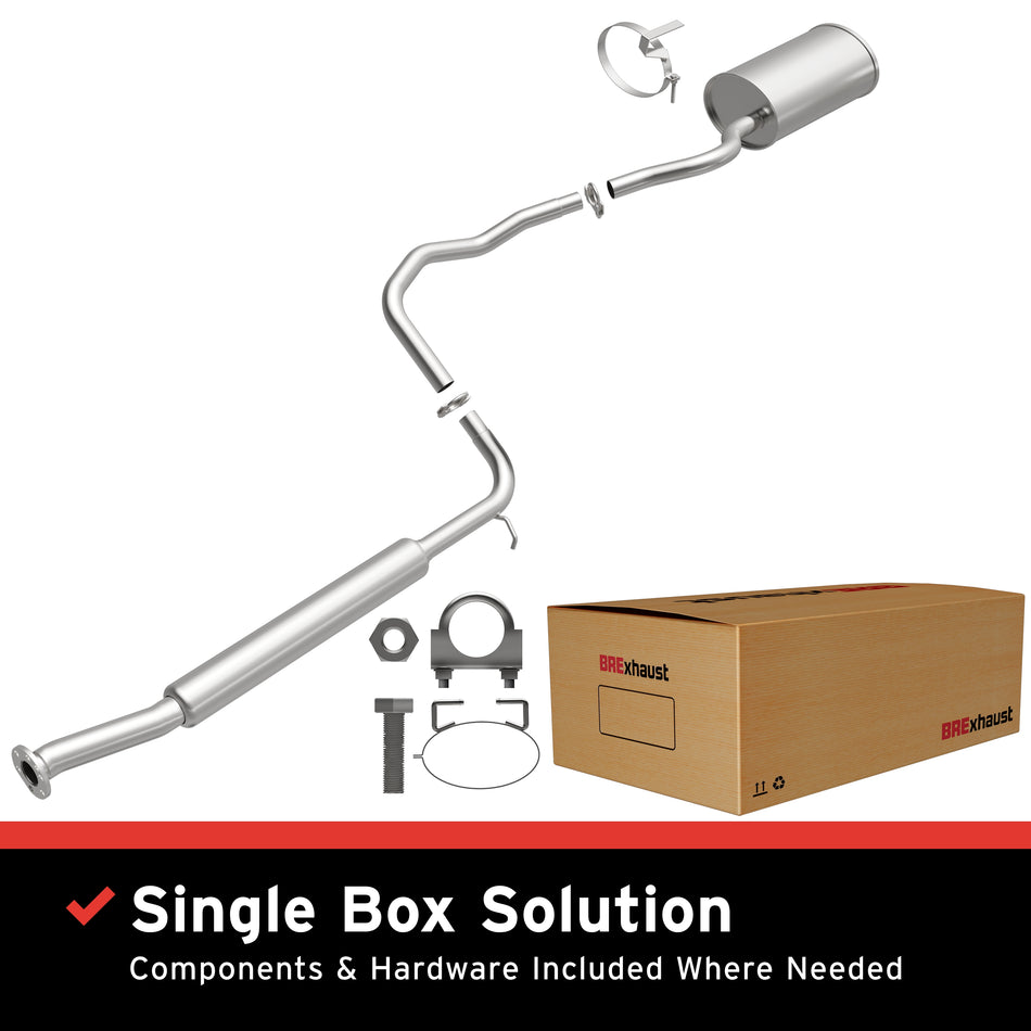 BRExhaust Direct-Fit Exhaust System Kit - 106-0110