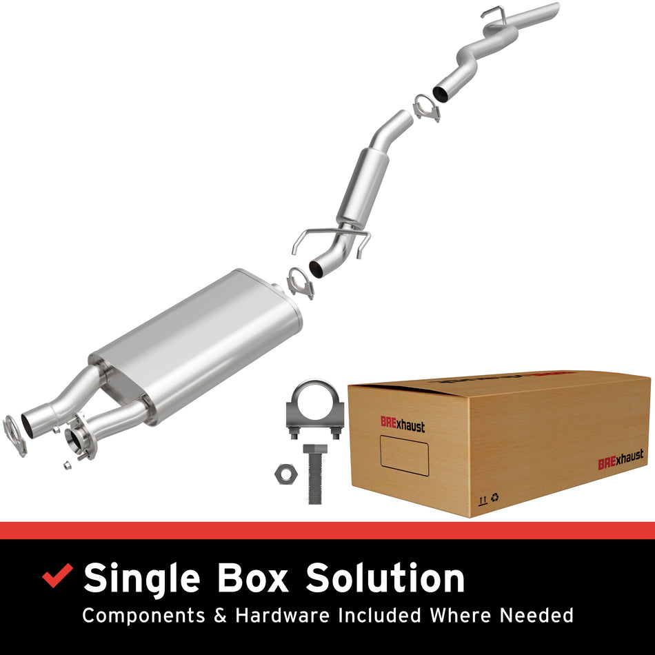 BRExhaust Direct-Fit Exhaust System Kit - 106-0113