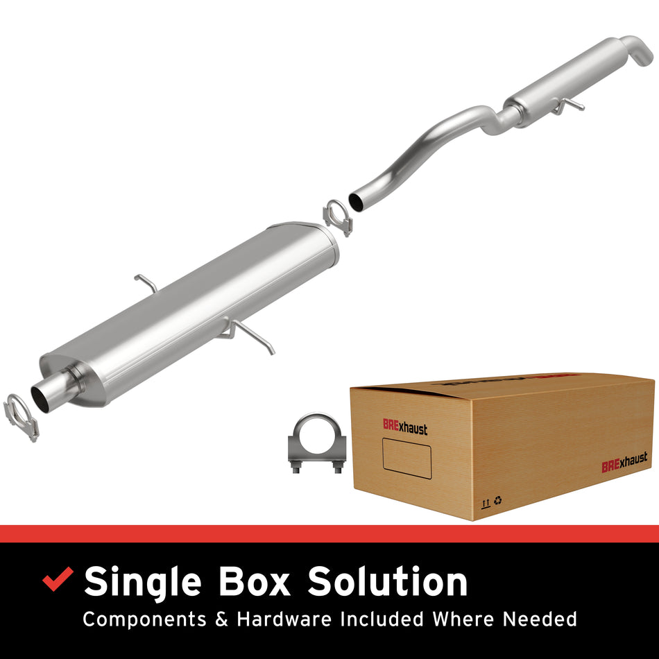 BRExhaust Direct-Fit Exhaust System Kit - 106-0114