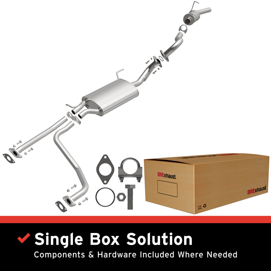 BRExhaust Direct-Fit Exhaust System Kit - 106-0120
