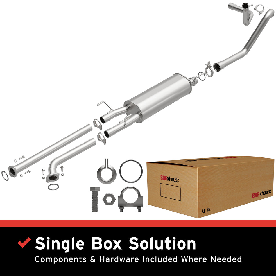 BRExhaust Direct-Fit Exhaust System Kit - 106-0121