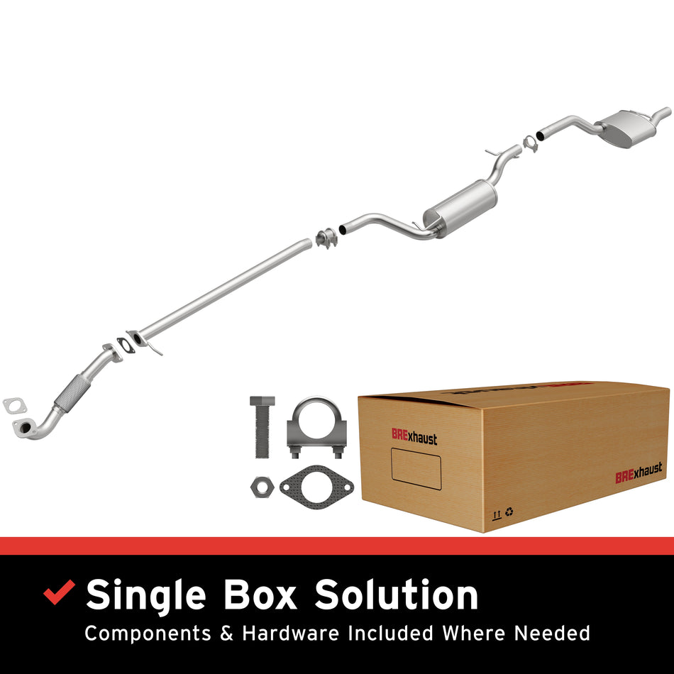 BRExhaust Direct-Fit Exhaust System Kit - 106-0125