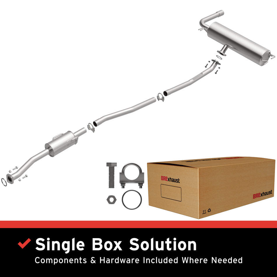 BRExhaust Direct-Fit Exhaust System Kit - 106-0135