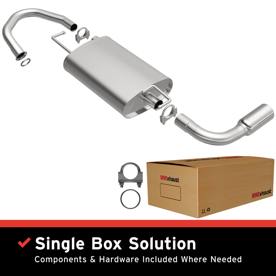 BRExhaust Direct-Fit Exhaust System Kit - 106-0161