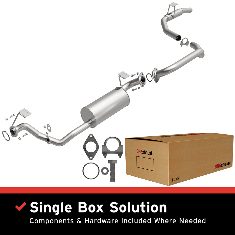 BRExhaust Direct-Fit Exhaust System Kit - 106-0165