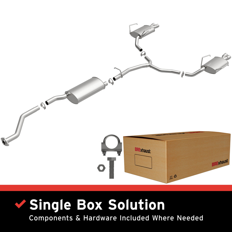 BRExhaust Direct-Fit Exhaust System Kit - 106-0170